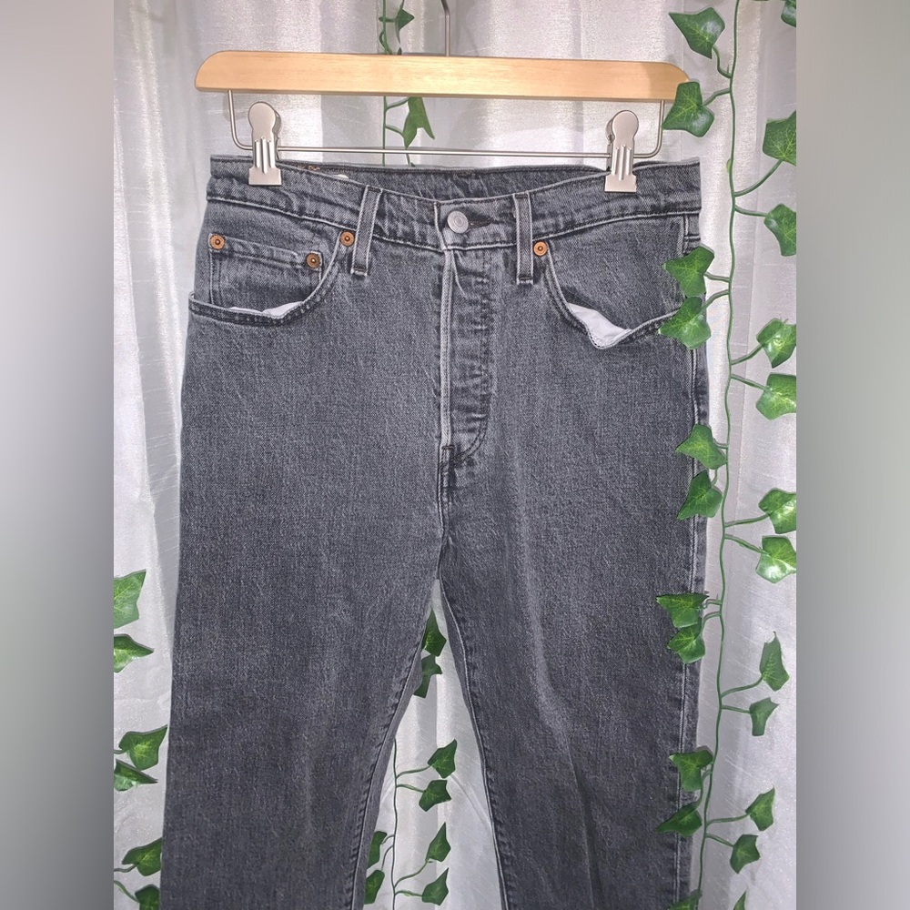 Levi’s jeans, acid wash black, size 4